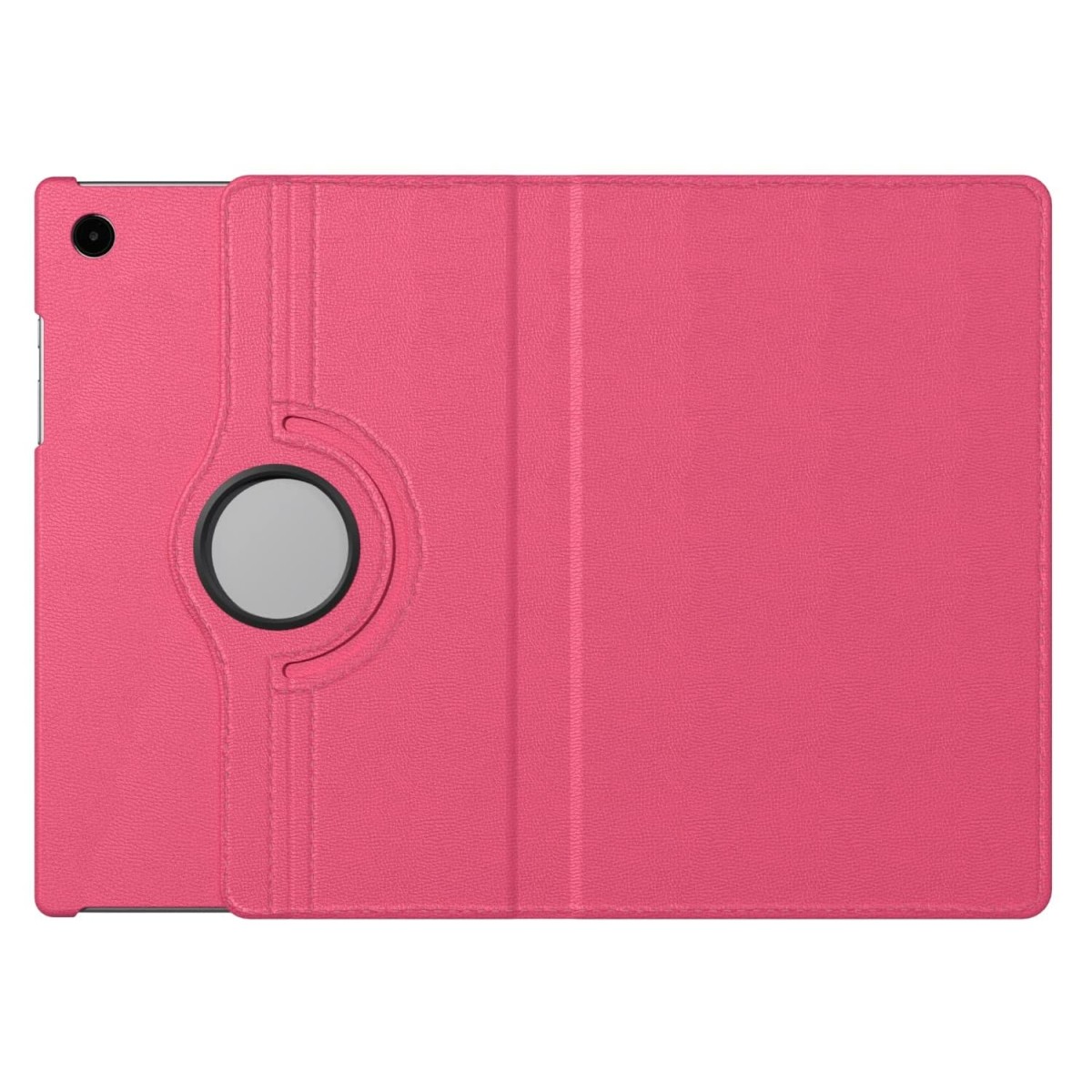 M Cart® Samsung Tab A8 10.5 Inch Flip Cover Leather Finish 360 Degree Rotate Flip Cover Shockproof Style Back