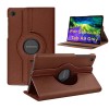 M Cart® Samsung Tab A9 (8.7 inch) Flip Cover | Leather Finish | 360 Degree Rotate Back Cover | Shockproof Back Cover Case for Samsung Galaxy Tab A9 (8.7 inch) (Brown)