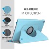 M Cart® Smart Rotate Hard Back Flip Stand Case Cover for Samsung Tab S6 Lite Cover 10.4 inch SM-P610/P615 (Sea Blue)
