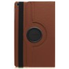 M Cart® flip Cover for Samsung Galaxy tab a 10.1 360 Degree Rotating Stand Cover case PU Leather Safety Flip Case Cover for Samsung Galaxy Tab A 2019 SM-T515 / T510 - Brown
