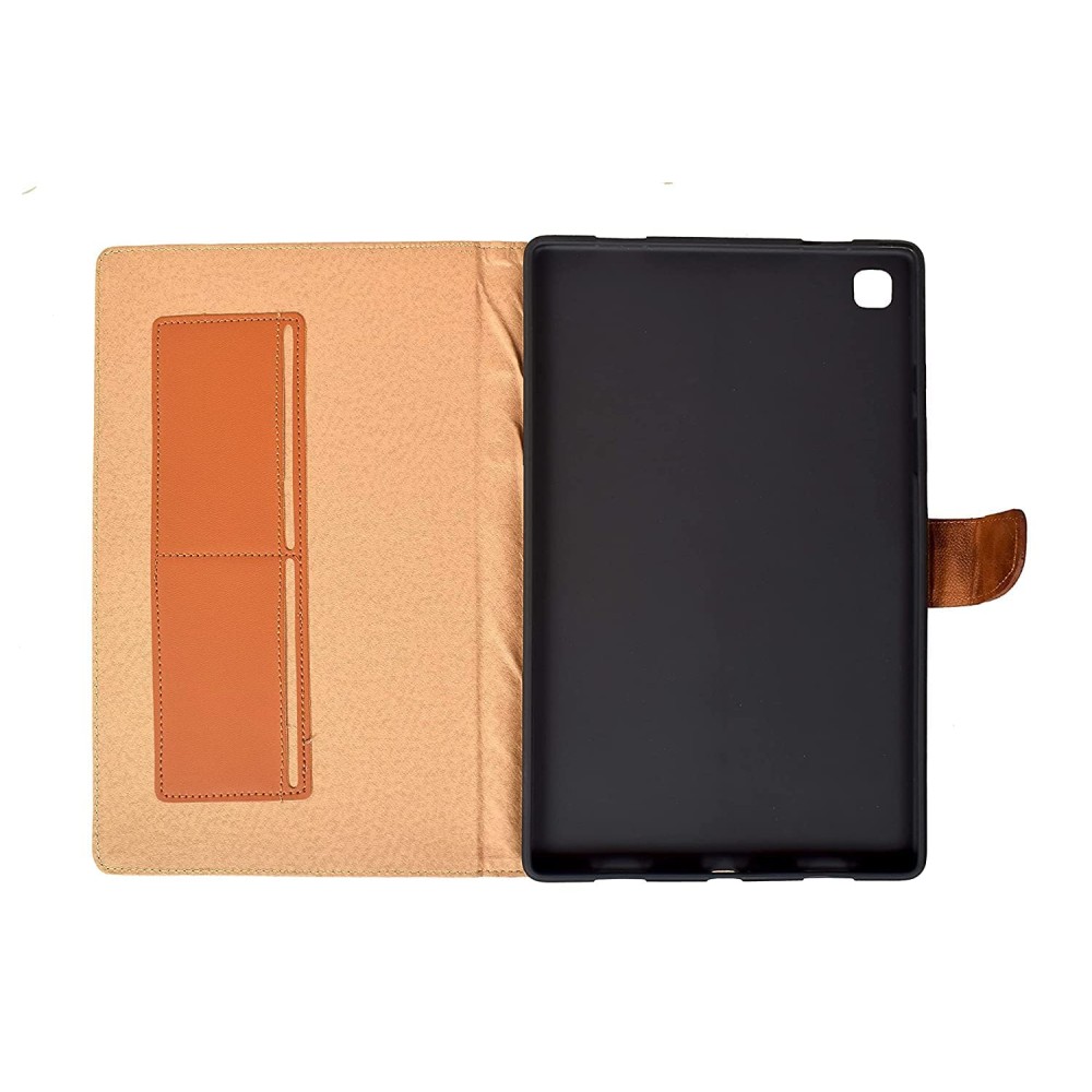M Cart®Cover for Samsung Galaxy Tab A9 Cover Case 8.7 inch, Flip Stand Cover Case for Samsung Galaxy Tab A9 Tablet Cover [SM-X110/X115/X117] (Light Brown)