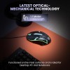 M27 USB Corded Optical Mouse – Ergonomic Design, 1000 DPI, 3 Buttons, Plug-and-Play, 1.1M Cable, 75g Weight, Comfortable for Home & Office Use (Black)