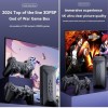M33 Game Stick 37000+ INBUILT Video Game Console Retro Classic 3D 4K Full HD with 2 Wireless Gamepad Plug & Play Video Game 64GB