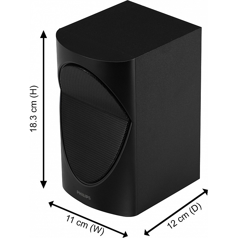 Philips Audios in-SPA 5190B/94 Multimedia Speaker System (Black)