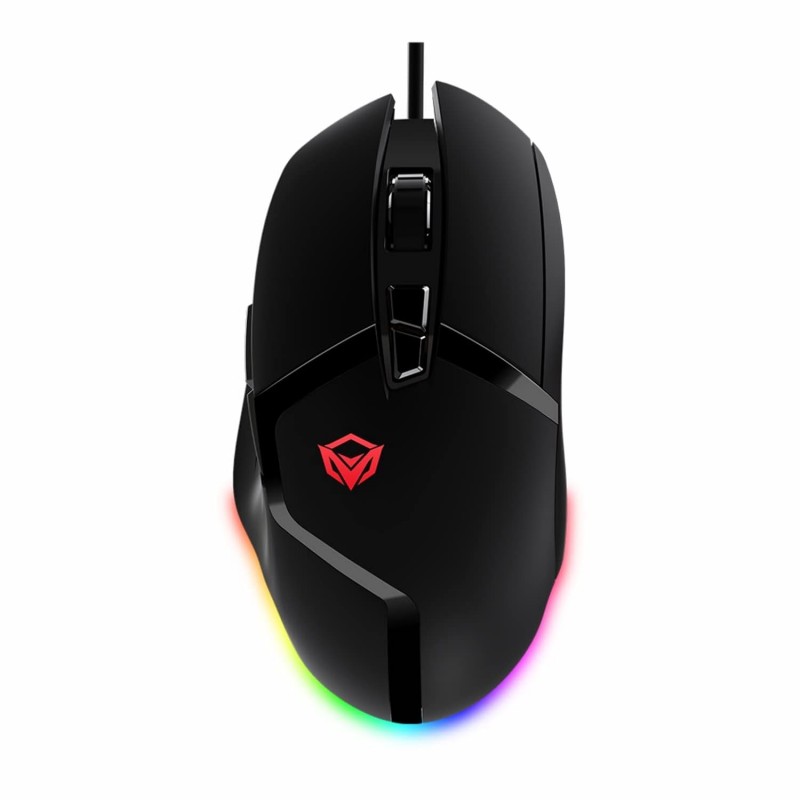 MEETION MT-G3325 Professional Wired Gaming Mouse, Up to 10000 DPI, 8 Programmable Buttons, 100 IPS Tracking Speed, Polling Rate 125-1000Hz MS, 5000 FPS, Aluminium Alloy Footpad, Compatible with PC/Mac MEETION MT-G3325 Professional Wired Gaming Mouse, Up to 10000 DPI, 8 Programmable Buttons, 100 IPS Tracking Speed, Polling Rate 125-1000Hz MS, 5000 FPS, Aluminium Alloy Footpad, Compatible with PC/Mac