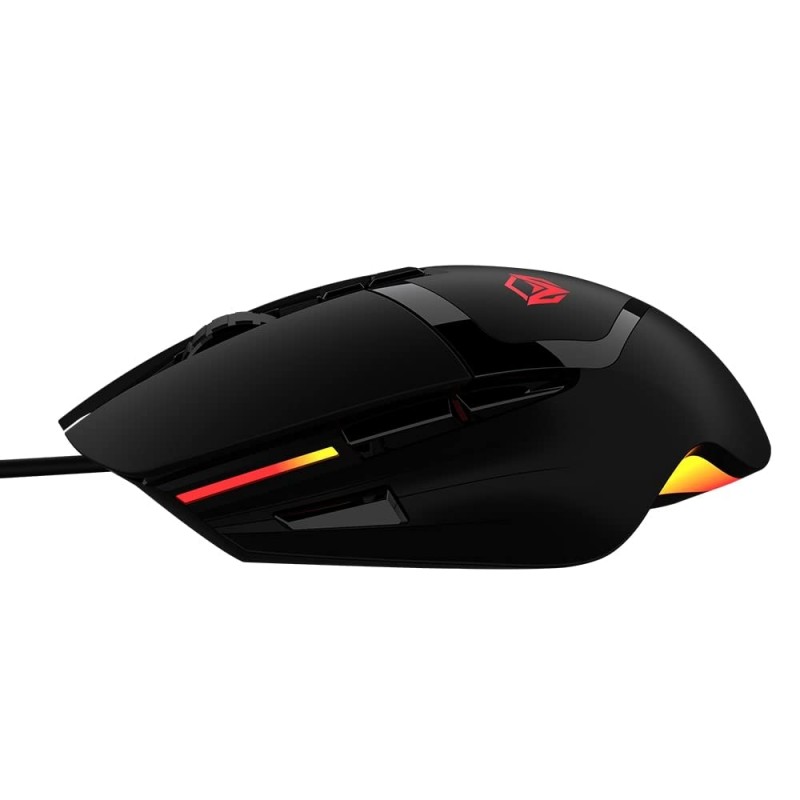 MEETION MT-G3325 Professional Wired Gaming Mouse, Up to 10000 DPI, 8 Programmable Buttons, 100 IPS Tracking Speed, Polling Rate 125-1000Hz MS, 5000 FPS, Aluminium Alloy Footpad, Compatible with PC/Mac MEETION MT-G3325 Professional Wired Gaming Mouse, Up to 10000 DPI, 8 Programmable Buttons, 100 IPS Tracking Speed, Polling Rate 125-1000Hz MS, 5000 FPS, Aluminium Alloy Footpad, Compatible with PC/Mac
