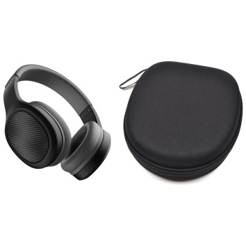 M.G.R.J Portable Carrying Case Cover for Boat Rockerz 411 (2025 Launch) / Boat Rockerz 460 Wireless Over Ear Headphones (Hard|EVA|Black)