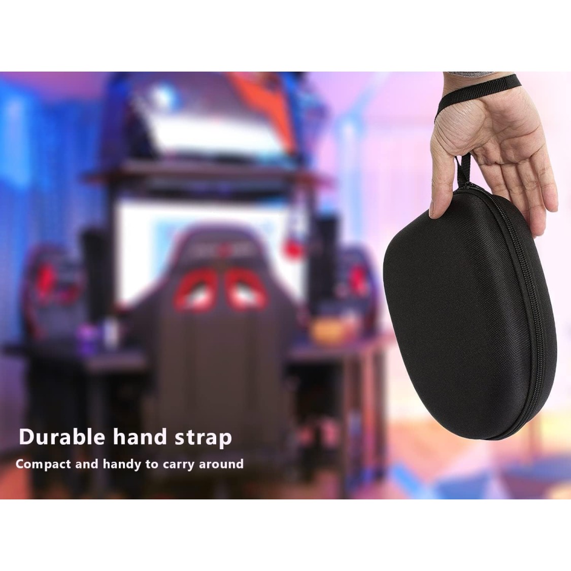 M.G.R.J® Portable Carrying Case Cover for Boult Newly Launched Q Over Ear Bluetooth Headphones