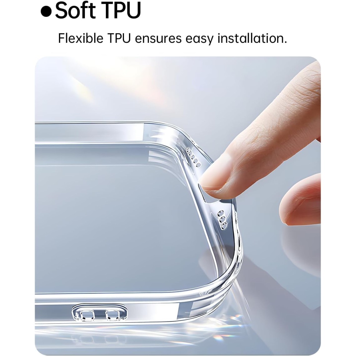 M.G.R.J® Soft TPU Transparent Back Case Cover for Redmi Pad Pro 5G (12.1) Tablet