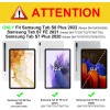 M.G.R.J® Tab S8 Plus / S7 Plus/Tab S7 FE 5G Case, Soft TPU Transparent Back Case Cover for Samsung Galaxy Tab S8 Plus / S7 Plus/Tab S7 FE 5G (12.4" inch)