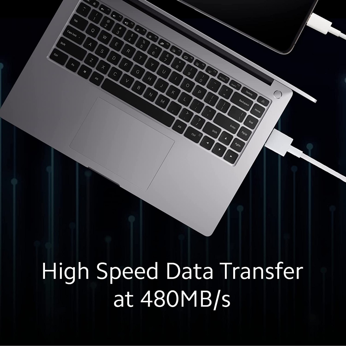 MI Xiaomi 22.5W Fast USB Type C Charger Combo for Tablets - White