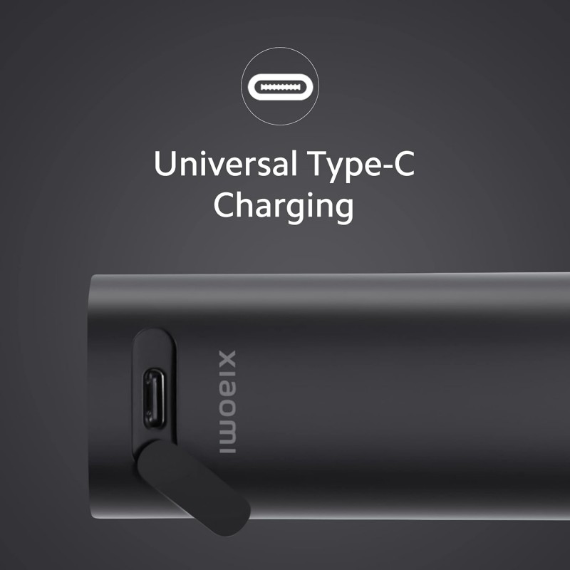 MI Xiaomi Corded + Cordless Beard Trimmer 2 with Type-C Fast Charging, LED Display, Waterproof, 40 Length Settings, Stainless Steel Blades, 90 mins Cordless Runtime, Travel Lock, Black (2021) MI Xiaomi Corded + Cordless Beard Trimmer 2 with Type-C Fast Charging, LED Display, Waterproof, 40 Length Settings, Stainless Steel Blades, 90 mins Cordless Runtime, Travel Lock, Black (2021)