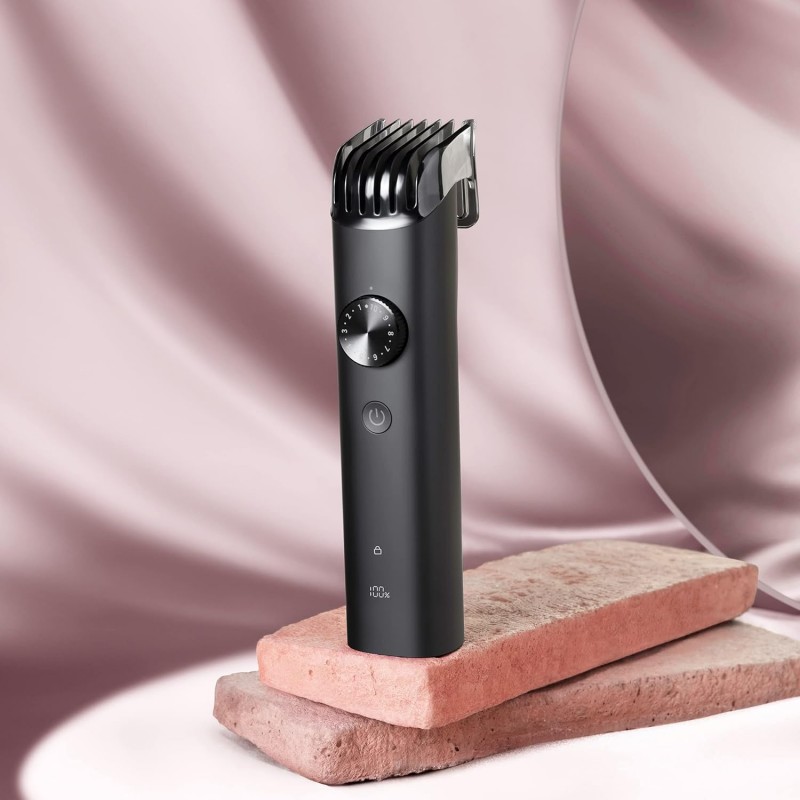 MI Xiaomi Corded + Cordless Beard Trimmer 2 with Type-C Fast Charging, LED Display, Waterproof, 40 Length Settings, Stainless Steel Blades, 90 mins Cordless Runtime, Travel Lock, Black (2021) MI Xiaomi Corded + Cordless Beard Trimmer 2 with Type-C Fast Charging, LED Display, Waterproof, 40 Length Settings, Stainless Steel Blades, 90 mins Cordless Runtime, Travel Lock, Black (2021)