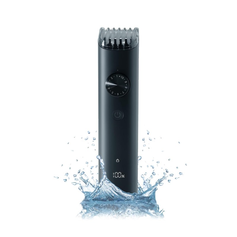 MI Xiaomi Corded + Cordless Beard Trimmer 2 with Type-C Fast Charging, LED Display, Waterproof, 40 Length Settings, Stainless Steel Blades, 90 mins Cordless Runtime, Travel Lock, Black (2021) MI Xiaomi Corded + Cordless Beard Trimmer 2 with Type-C Fast Charging, LED Display, Waterproof, 40 Length Settings, Stainless Steel Blades, 90 mins Cordless Runtime, Travel Lock, Black (2021)