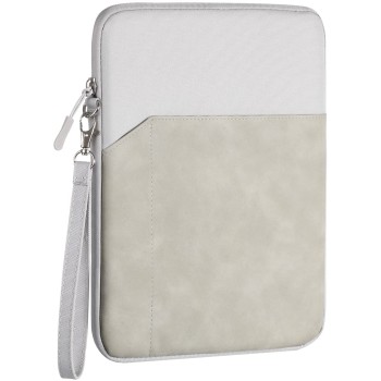 MOCA 9-11 Inch Tablet Sleeve Case for iPad 10th/9th Gen 10.9, iPad Pro 11, iPad Air 5/4/6, iPad 10.2, Galaxy Tab A9+/A8/S8/S9 11", Water Resistant Carry Bag with Pocket