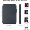 MOCA 9 to 11 Inch Tablet Sleeve Bag Carrying Case Fits iPad air 5 10.9" 2022, iPad Pro 11 2021-2018, iPad 9/8/7th Gen 10.2, iPad Air 4 10.9/Air 3 10.5, Tab S8 11"/Tab A 10.1 (27x20cm) (Space Grey)