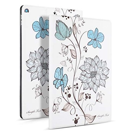 MOCA [Flexible Soft Back] Smart Flip Cover Case Stand for Apple iPad AIR 2 A1566 A1567 [2014 Launched] iPad Flip Cover Case