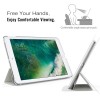 MOCA Ultra Slim Magnetic Stand Smart Flip Cover-case for The Apple iPad 2018/2017 A1822/A1823 Also Fits Flip Case Cover (Gray)