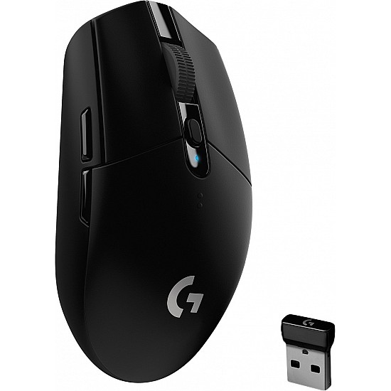 Logitech M330 Silent Plus Wireless Optical Mouse  (USB, Black)-