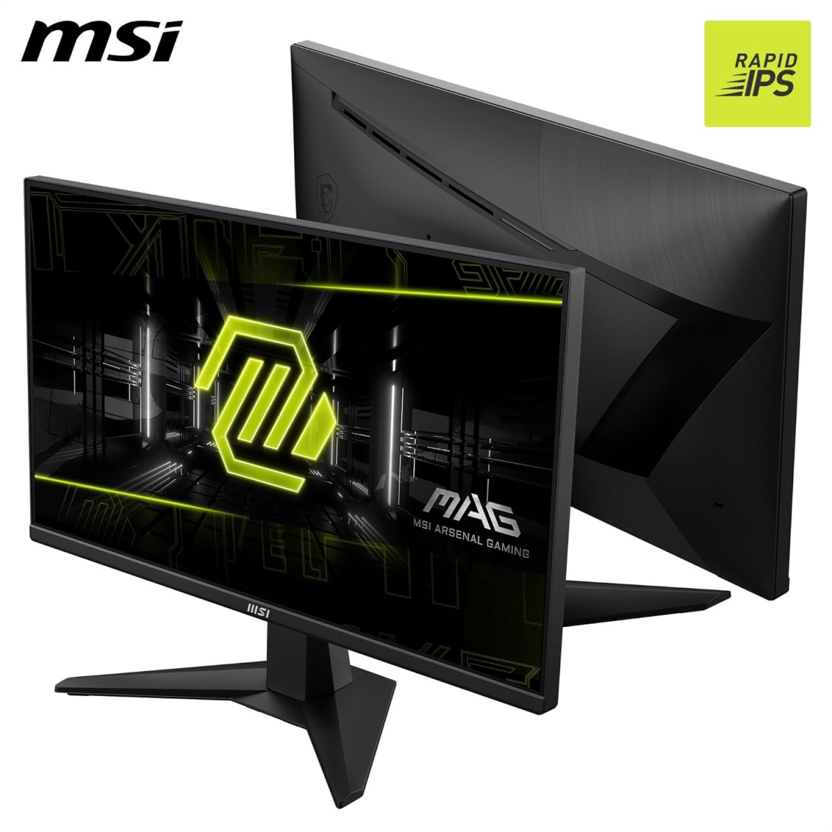 MSI MAG 255F E20 24.5-Inch FHD 1920x1080 Gaming Monitor, 200Hz, 0.5ms, HDR Ready, AMD FreeSync Premium, Eye Care, AI Vision, HDMI 2.0b, DP 1.2a, Frame-Less, Tilt Adjustable, Vesa Mount, Black MSI MAG 255F E20 24.5-Inch FHD 1920x1080 Gaming Monitor, 200Hz, 0.5ms, HDR Ready, AMD FreeSync Premium, Eye Care, AI Vision, HDMI 2.0b, DP 1.2a, Frame-Less, Tilt Adjustable, Vesa Mount, Black