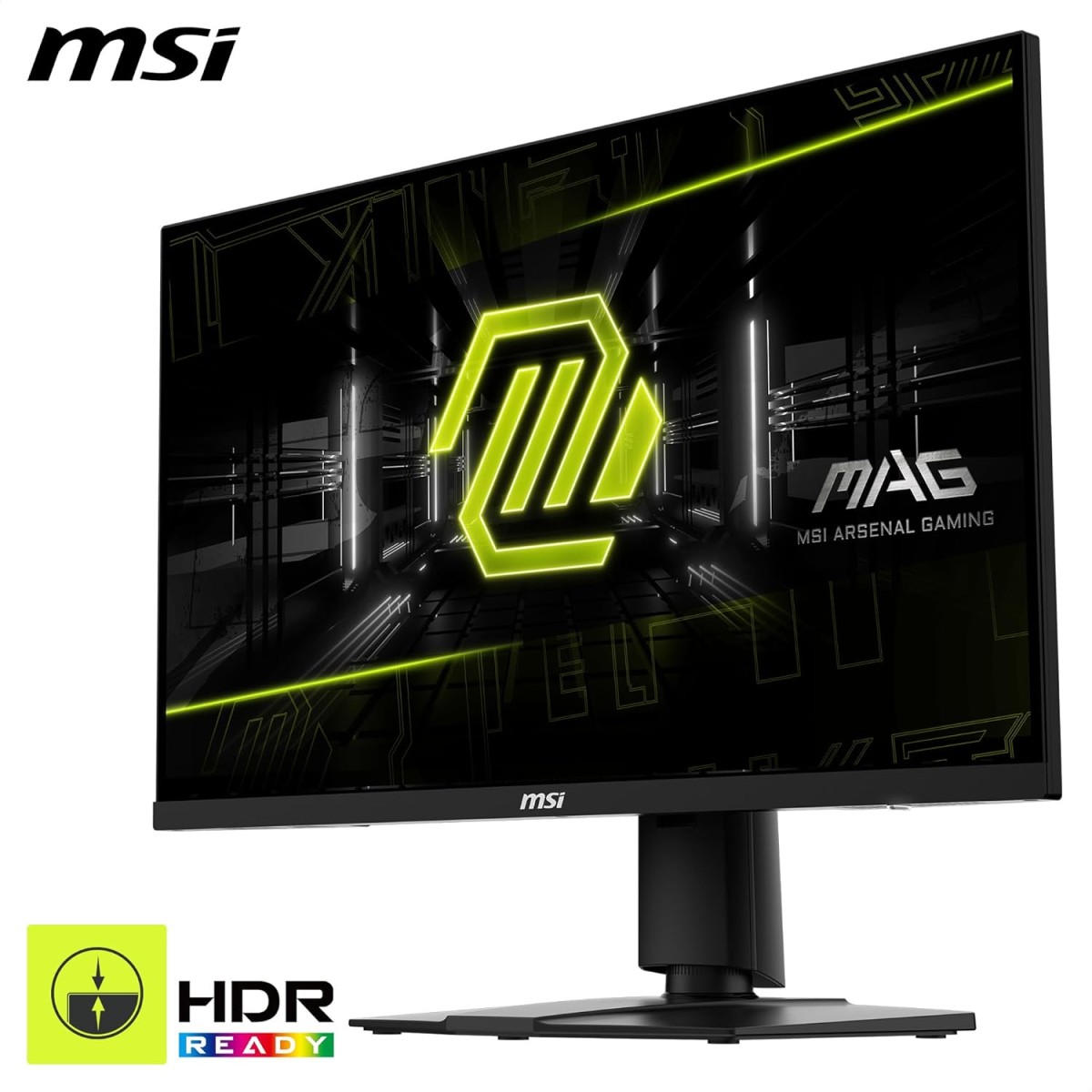 MSI MAG 275F 27 Inch FHD Gaming Monitor - 1920 x 1080 Rapid IPS Panel, 180 Hz / 0.5ms (GtG, Min.),115% sRGB Colour Gamut, Frameless Design, HDR Ready - DisplayPort 1.4, HDMI™ MSI MAG 275F 27 Inch FHD Gaming Monitor - 1920 x 1080 Rapid IPS Panel, 180 Hz / 0.5ms (GtG, Min.),115% sRGB Colour Gamut, Frameless Design, HDR Ready - DisplayPort 1.4, HDMI™