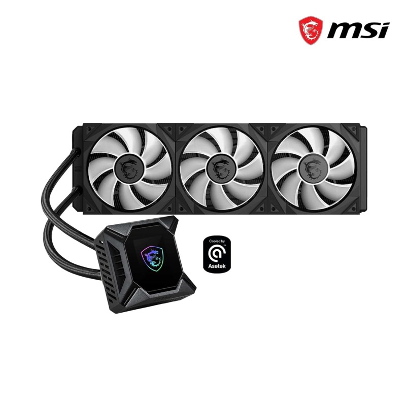 MSI MAG CORELIQUID K360 ARGB AIO CPU Liquid Cooler I Inter LGA 1150/1151/1155/1156/1200/1366/2011/2011-3/2066 I AMD AM4, FM2+, FM2, FM1, AM3+, AM3, AM2+, AM2, SocketTR4, sTRX4, SP3