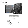 MSI PRO H610M-E Motherboard, Micro-ATX - Supports 14th/13th/12th Gen Intel Core Processors, LGA 1700 - DDR5 Memory Boost 5600MHz/MAX, PCIe 4.0 x16 Slot, M.2 Gen3 Slot