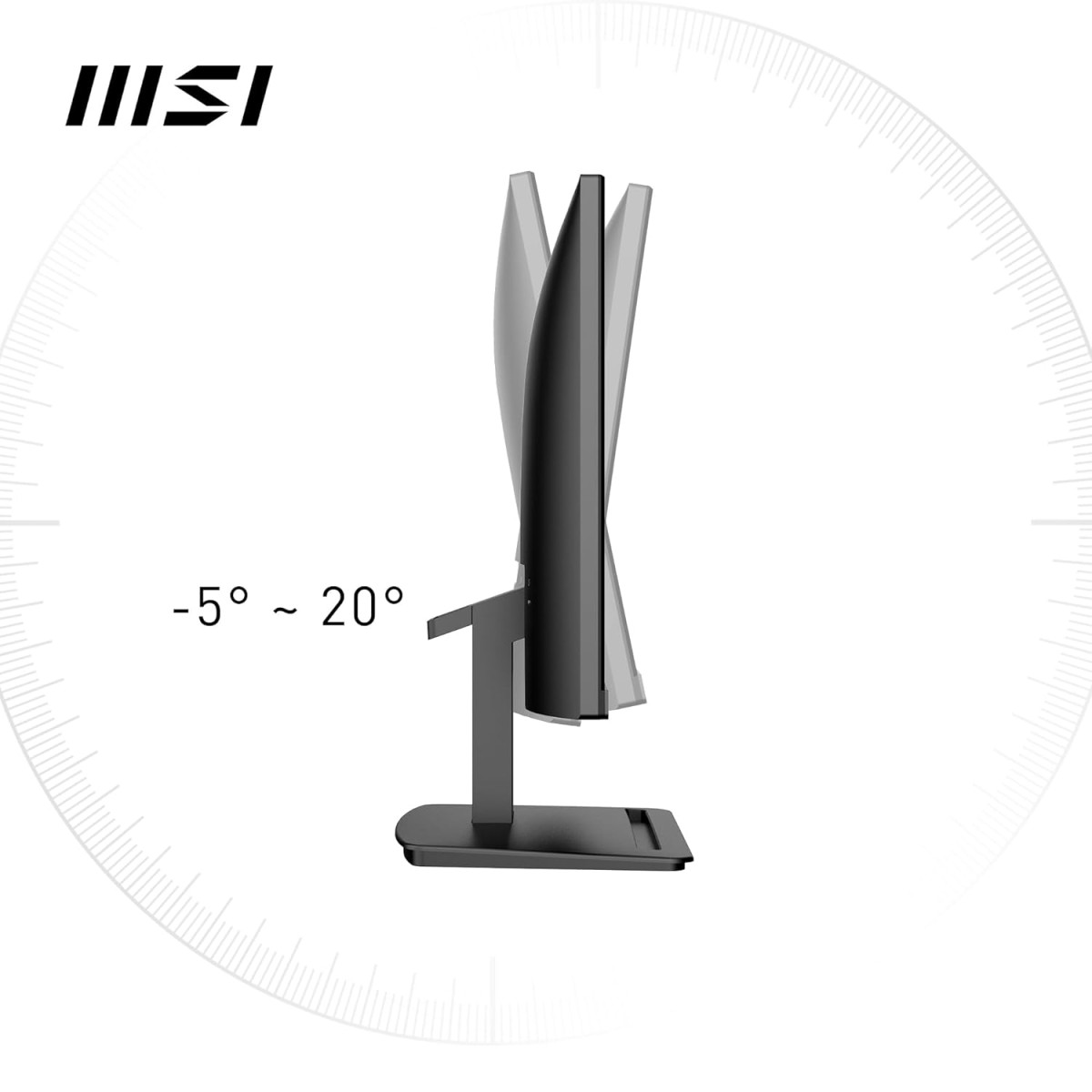 MSI PRO MP223 E2 21.45-Inch Full HD Office Monitor - 1920 x 1080 Resolution, 100Hz, Eye-Friendly Screen, Tilt-Adjustable - HDMI™ 1.4b, DisplayPort 1.2a MSI PRO MP223 E2 21.45-Inch Full HD Office Monitor - 1920 x 1080 Resolution, 100Hz, Eye-Friendly Screen, Tilt-Adjustable - HDMI™ 1.4b, DisplayPort 1.2a