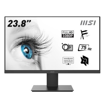 MSI PRO MP241X 24-Inch Full HD Computer Monitor - Professional LCD Monitor with 75Hz Refresh Rate, Anti-Glare & Anti-Flicker Technology PC Monitor for Desktop (Black) MSI PRO MP241X 24-Inch Full HD Computer Monitor - Professional LCD Monitor with 75Hz Refresh Rate, Anti-Glare & Anti-Flicker Technology PC Monitor for Desktop (Black)