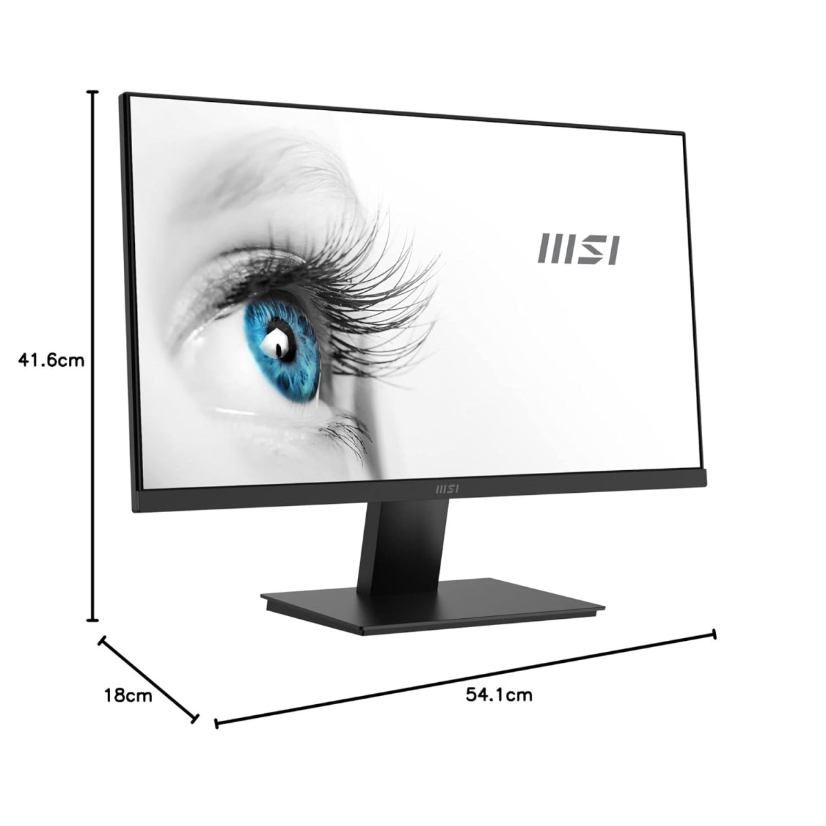 MSI PRO MP241X 24-Inch Full HD Computer Monitor - Professional LCD Monitor with 75Hz Refresh Rate, Anti-Glare & Anti-Flicker Technology PC Monitor for Desktop (Black) MSI PRO MP241X 24-Inch Full HD Computer Monitor - Professional LCD Monitor with 75Hz Refresh Rate, Anti-Glare & Anti-Flicker Technology PC Monitor for Desktop (Black)