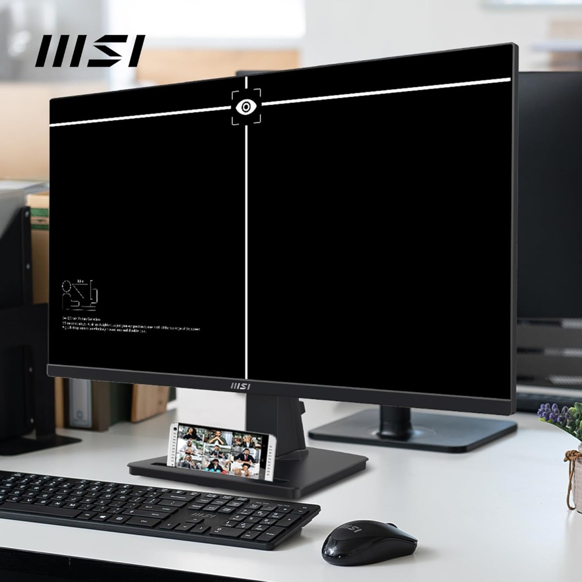 MSI PRO MP275Q 27 Inch 2K WQHD Office Monitor - 2560 x 1440 IPS Panel, 100 Hz, Eye-Friendly Screen, Built-in Speakers, Tilt-Adjustable - HDMI 2.0b, DP (1.2a) MSI PRO MP275Q 27 Inch 2K WQHD Office Monitor - 2560 x 1440 IPS Panel, 100 Hz, Eye-Friendly Screen, Built-in Speakers, Tilt-Adjustable - HDMI 2.0b, DP (1.2a)