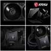 MSI Premium MEG CORELIQUID S360 Liquid Cooler (AIO CPU Liquid Cooler, 360 Radiator, 2.4" IPS Display, 3 x 120mm Fans, Silent Fan, Asetek 7th Gen, Water Block Fan, LGA 1700) MSI Premium MEG CORELIQUID S360 Liquid Cooler (AIO CPU Liquid Cooler, 360 Radiator, 2.4" IPS Display, 3 x 120mm Fans, Silent Fan, Asetek 7th Gen, Water Block Fan, LGA 1700)