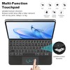 Magic Keyboard Case for iPad Air 13 Inch (M2 2024/ M3 2025) and iPad Pro 12.9 inch (3/4/5/6th Gen), Magnetic Stand Bluetooth iPad Keyboard with Precision Trackpad, Auto Sleep/Wake, Backlit Keys (Black)