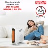 Maharaja Whiteline Flare Evo Room Heater | 2 Heating Element | 2000W - 1 Year Warranty (Grey & Black)