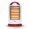 Maharaja Whiteline Lava Neo 1200-Watts Halogen Heater (White and Red)