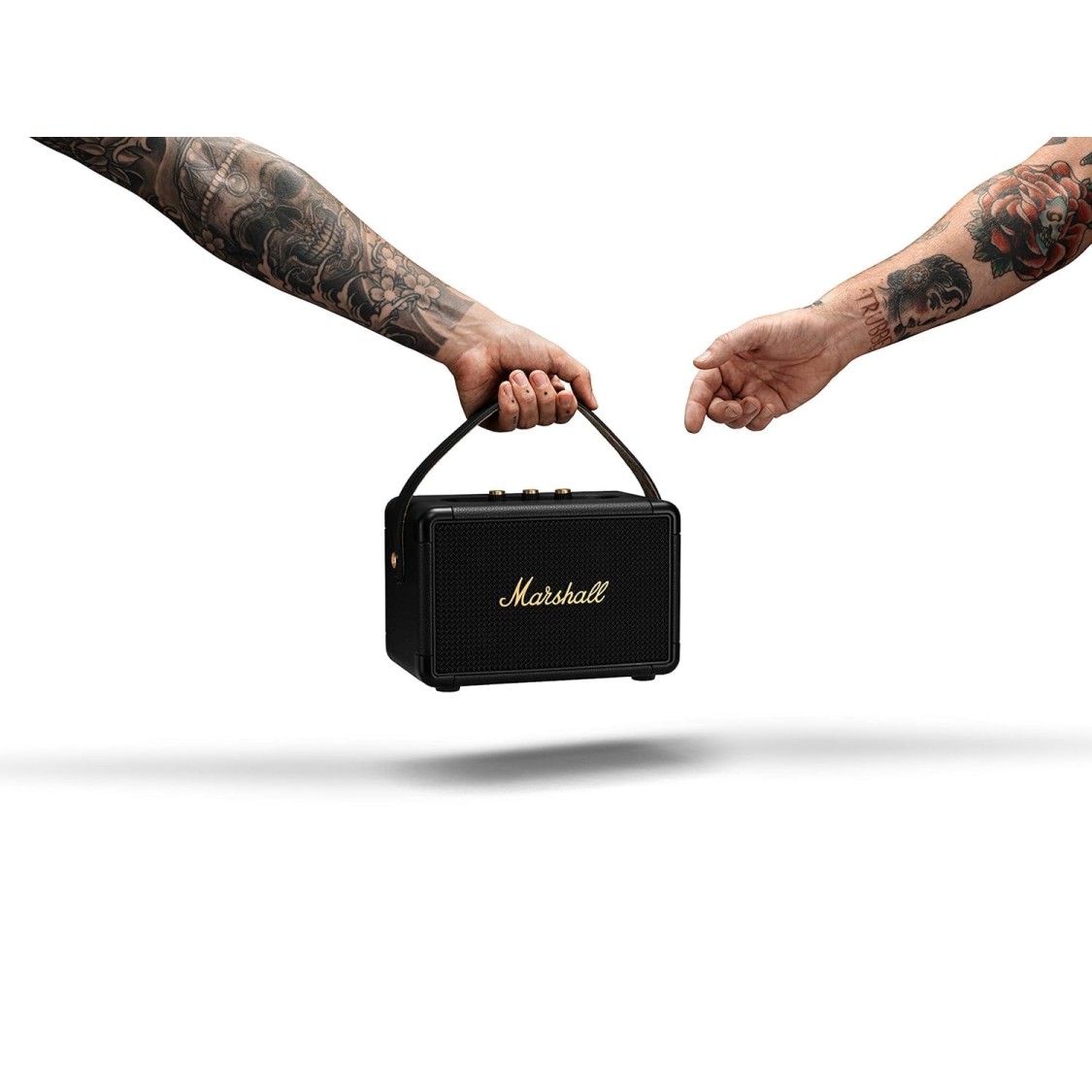 Marshall Kilburn II 36W Portable Bluetooth Speaker - Black & Brass Marshall Kilburn II 36W Portable Bluetooth Speaker - Black & Brass
