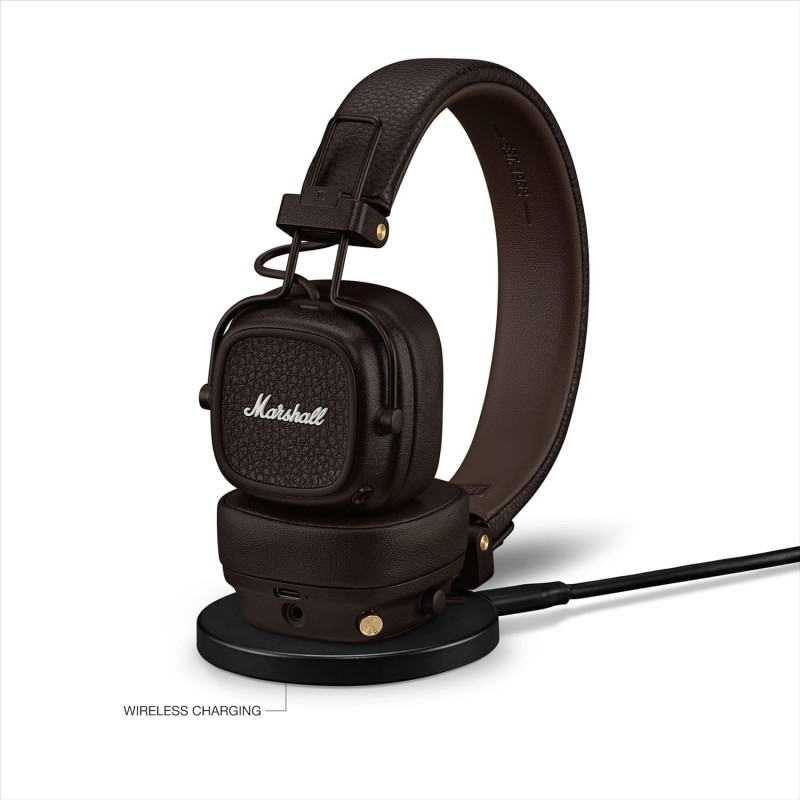 Marshall Major V Wireless On Ear Headphones, Black Marshall Major V Wireless On Ear Headphones, Black