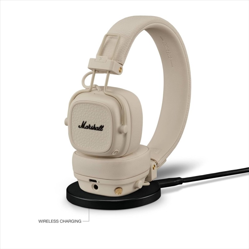 Marshall Major V Wireless On Ear Headphones, Black Marshall Major V Wireless On Ear Headphones, Black