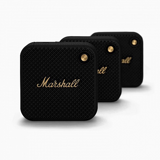 Marshall Willen Portable Bluetooth Speaker with 15+ Hours of Portable Playtime, Dust & Waterproof (IP67) 