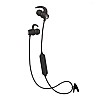 Matlek Bluetooth Earphone Wireless Headphone Neckband Earbud with Mic Sweat Proof (Black)