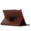 Mcart Faux Leather 360 Degree Rotating Stand Case Cover for New iPad 9.7 inch 2018/2017 5th 6th Generation Model A1822 A1823 A1893 A1954 & ipad Air 2013 A1474 A1475 A1476 A1566 A1567 - Brown