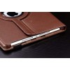 Mcart Rotate Flip Cover Air 2 Case Compatible for iPad Air 2/iPad A1566/A1567 (iPad Air 2 (2014 Launch) - Brown