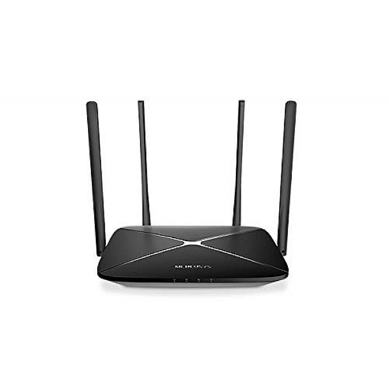 Mercusys AC1200 Wireless Dual Band Gigabit Router AC12G 1200Mbps Wi-Fi WiFi Speed with 4 high gain External Antennas