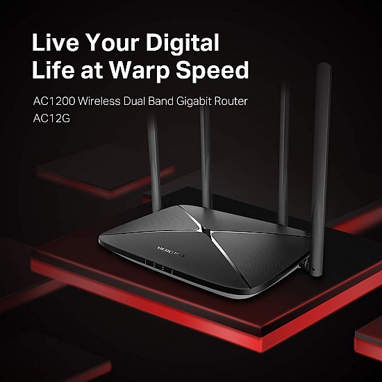 Mercusys N300 Wireless WiFi Router MW302R | Two 5dBi Antennas | 300Mbps Wi-Fi Speed