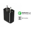 Mi 18 W Quick Charge 2 A Wall Charger for Mobile with Detachable Cable (Black, Cable Included) Mi 18 W Quick Charge 2 A Wall Charger for Mobile with Detachable Cable (Black, Cable Included)