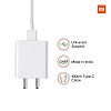 Mi 33W Sonic Charge 2.0 Charger Fast Charging White