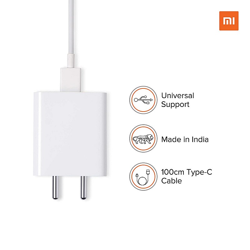 Mi 33W Sonic Charge 2.0 Charger Fast Charging White