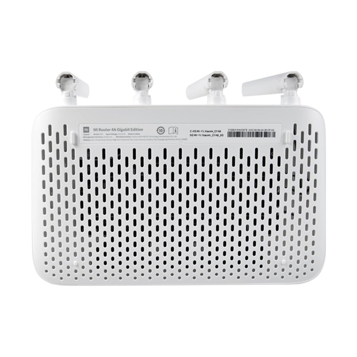 Mi 4A Dualband Gigabit upto 1200Mbps speed Router| 2.4GHz & 5GHz frequency | 128MB RAM | DualCore 4 Thread CPU|4 Omni directional antenna|Mi Wi-Fi app-Parental control & Anti Hacking|Repeater Mi 4A Dualband Gigabit upto 1200Mbps speed Router| 2.4GHz & 5GHz frequency | 128MB RAM | DualCore 4 Thread CPU|4 Omni directional antenna|Mi Wi-Fi app-Parental control & Anti Hacking|Repeater