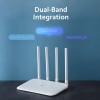 Mi 4A Dualband Gigabit upto 1200Mbps speed Router| 2.4GHz & 5GHz frequency | 128MB RAM | DualCore 4 Thread CPU|4 Omni directional antenna|Mi Wi-Fi app-Parental control & Anti Hacking|Repeater Mi 4A Dualband Gigabit upto 1200Mbps speed Router| 2.4GHz & 5GHz frequency | 128MB RAM | DualCore 4 Thread CPU|4 Omni directional antenna|Mi Wi-Fi app-Parental control & Anti Hacking|Repeater