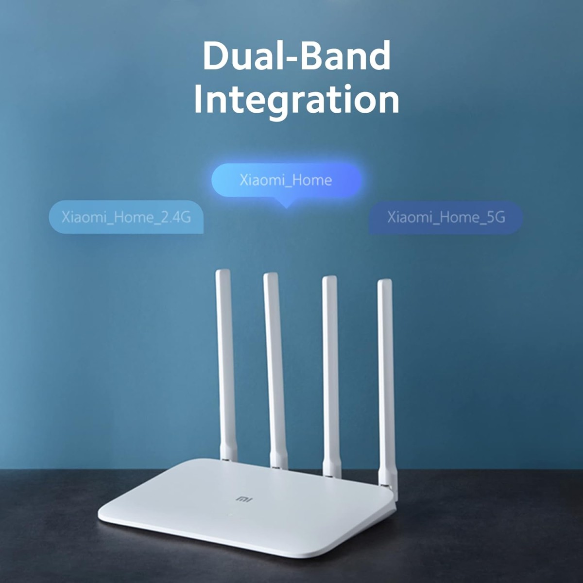 Mi 4A Dualband Gigabit upto 1200Mbps speed Router| 2.4GHz & 5GHz frequency | 128MB RAM | DualCore 4 Thread CPU|4 Omni directional antenna|Mi Wi-Fi app-Parental control & Anti Hacking|Repeater Mi 4A Dualband Gigabit upto 1200Mbps speed Router| 2.4GHz & 5GHz frequency | 128MB RAM | DualCore 4 Thread CPU|4 Omni directional antenna|Mi Wi-Fi app-Parental control & Anti Hacking|Repeater
